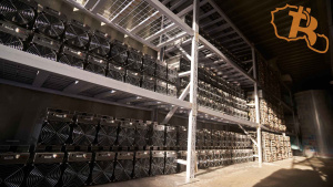 Un ferme de minage Bitcoin