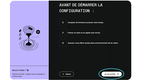 Prêt sur Ledger Live - - Guide Ledger Nano S Plus