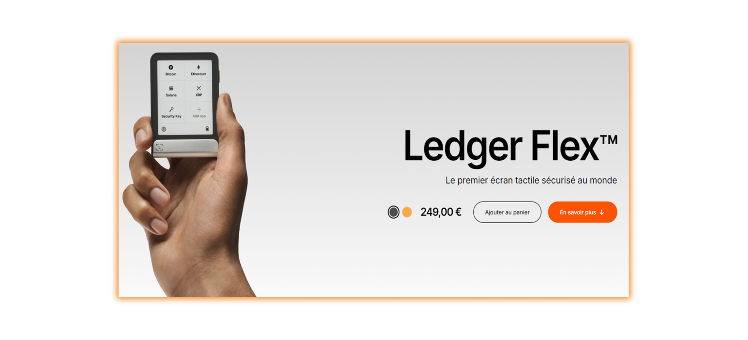 Prix du Ledger Flex