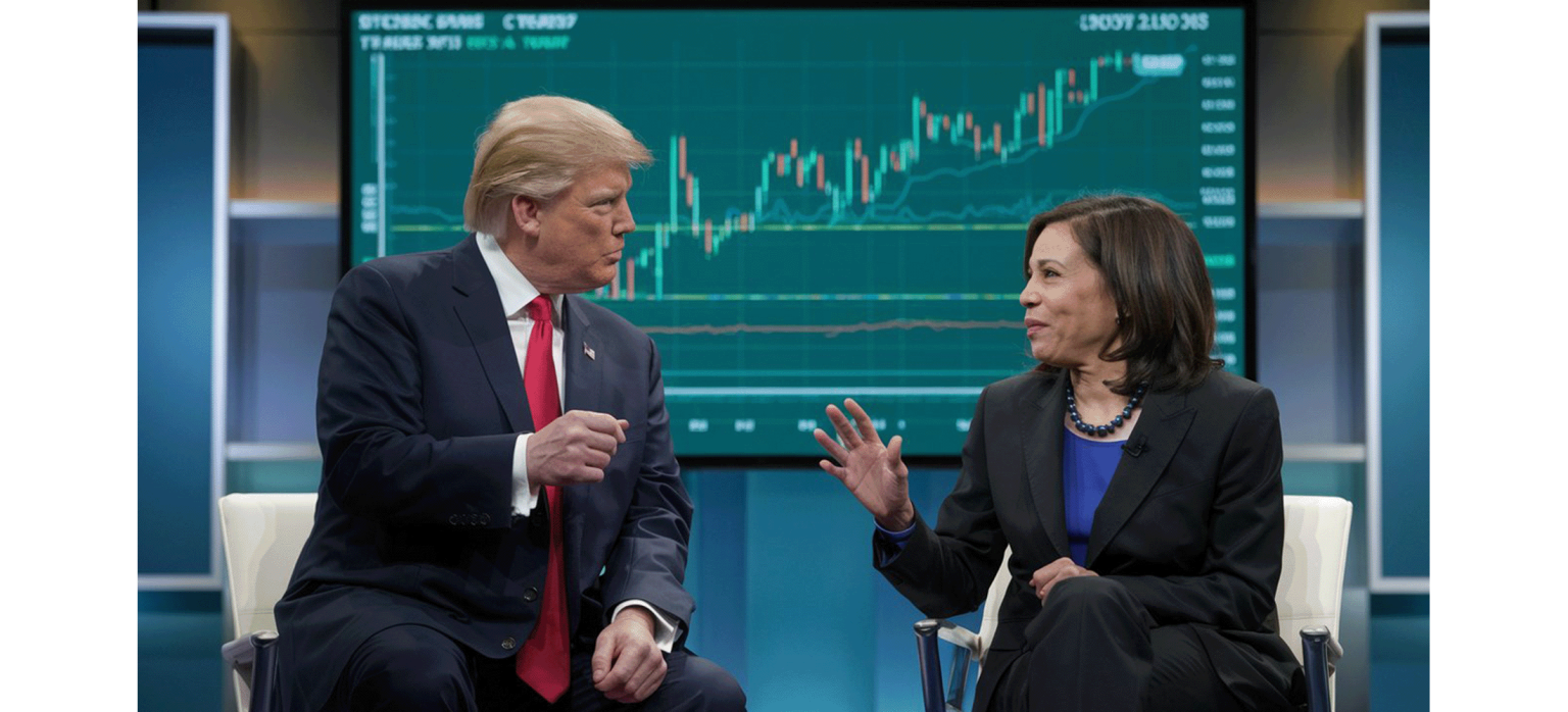 Trump et Harris débatent sur les cryptomonnaies