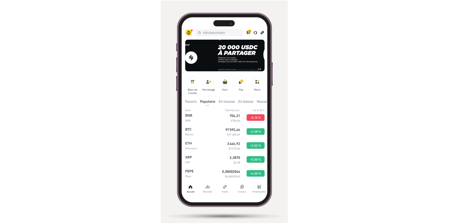 accueil binance pay