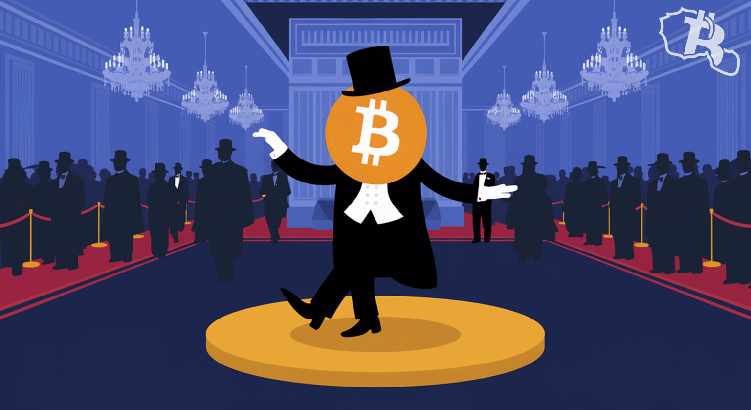 Bitcoin danse au Crypto Ball