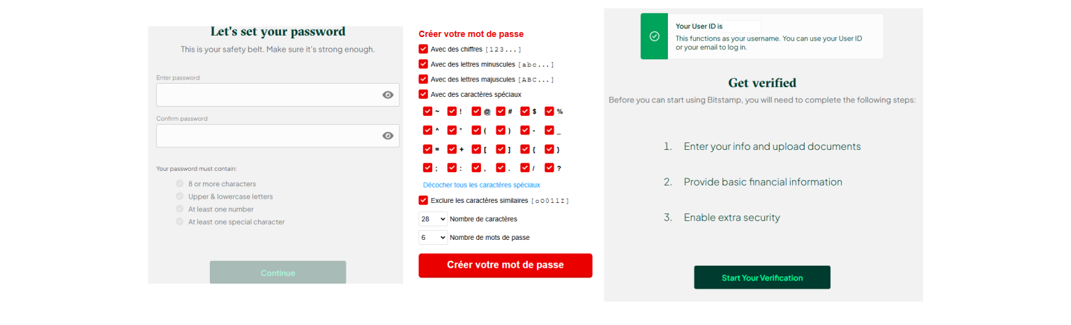 Entrez mot de passe depuis gestionnaire