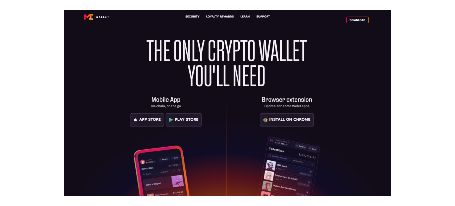 Télécharger le wallet Magic Eden