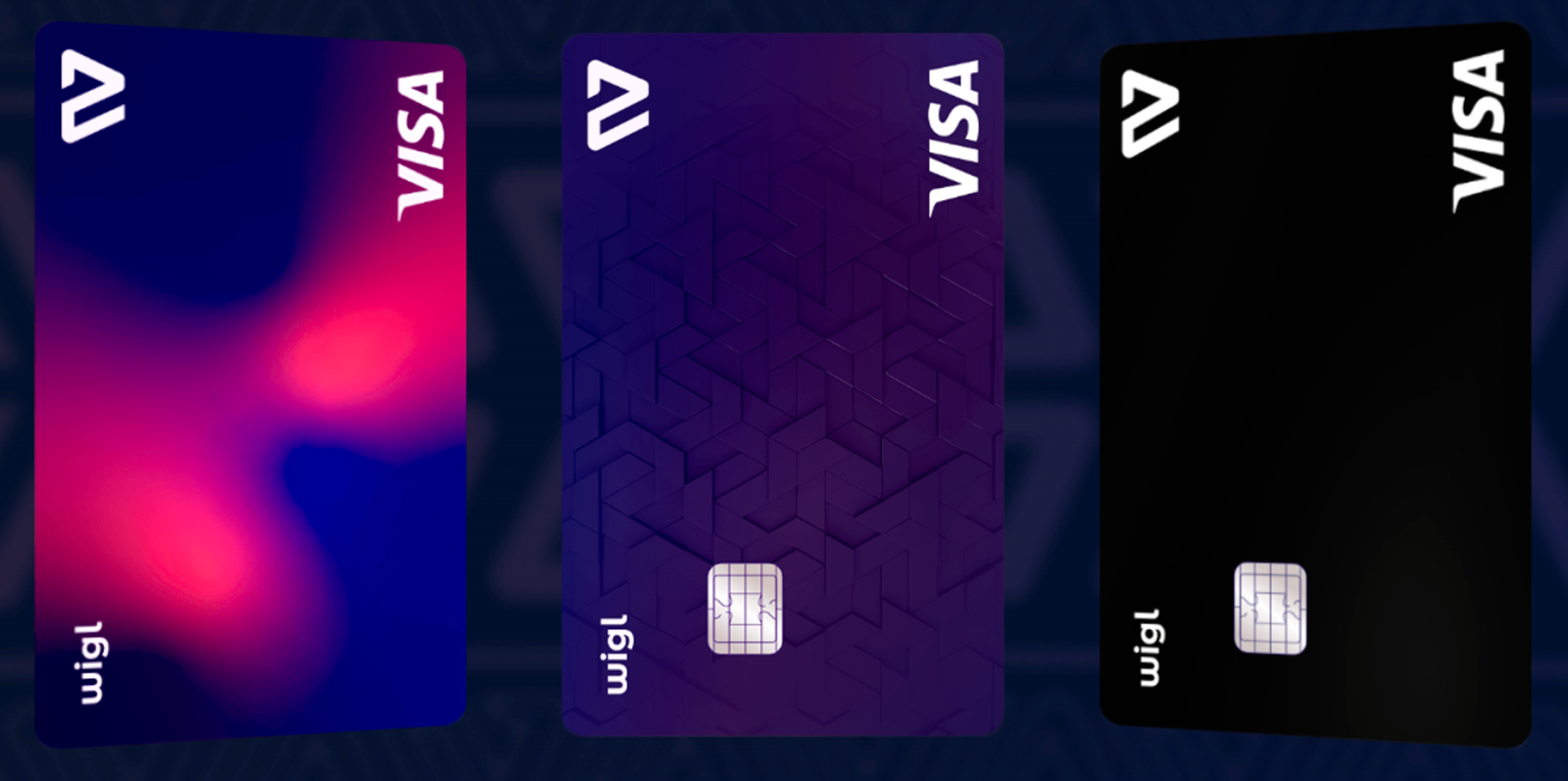 Les différentes cartes Wigl - screen
