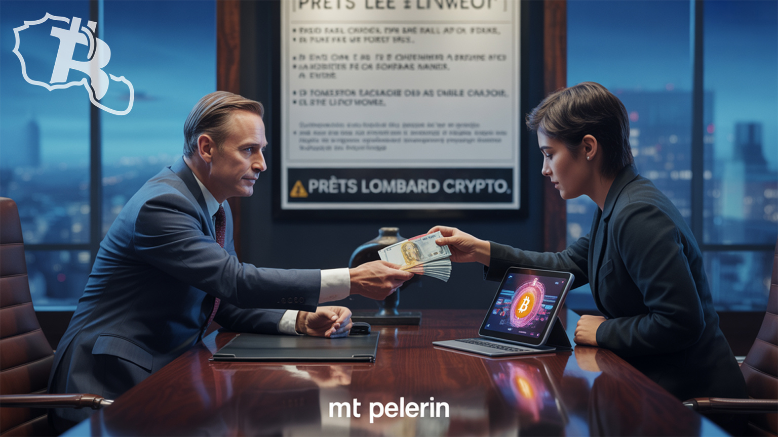 MT Pelerin lance les prêts Lombard crypto