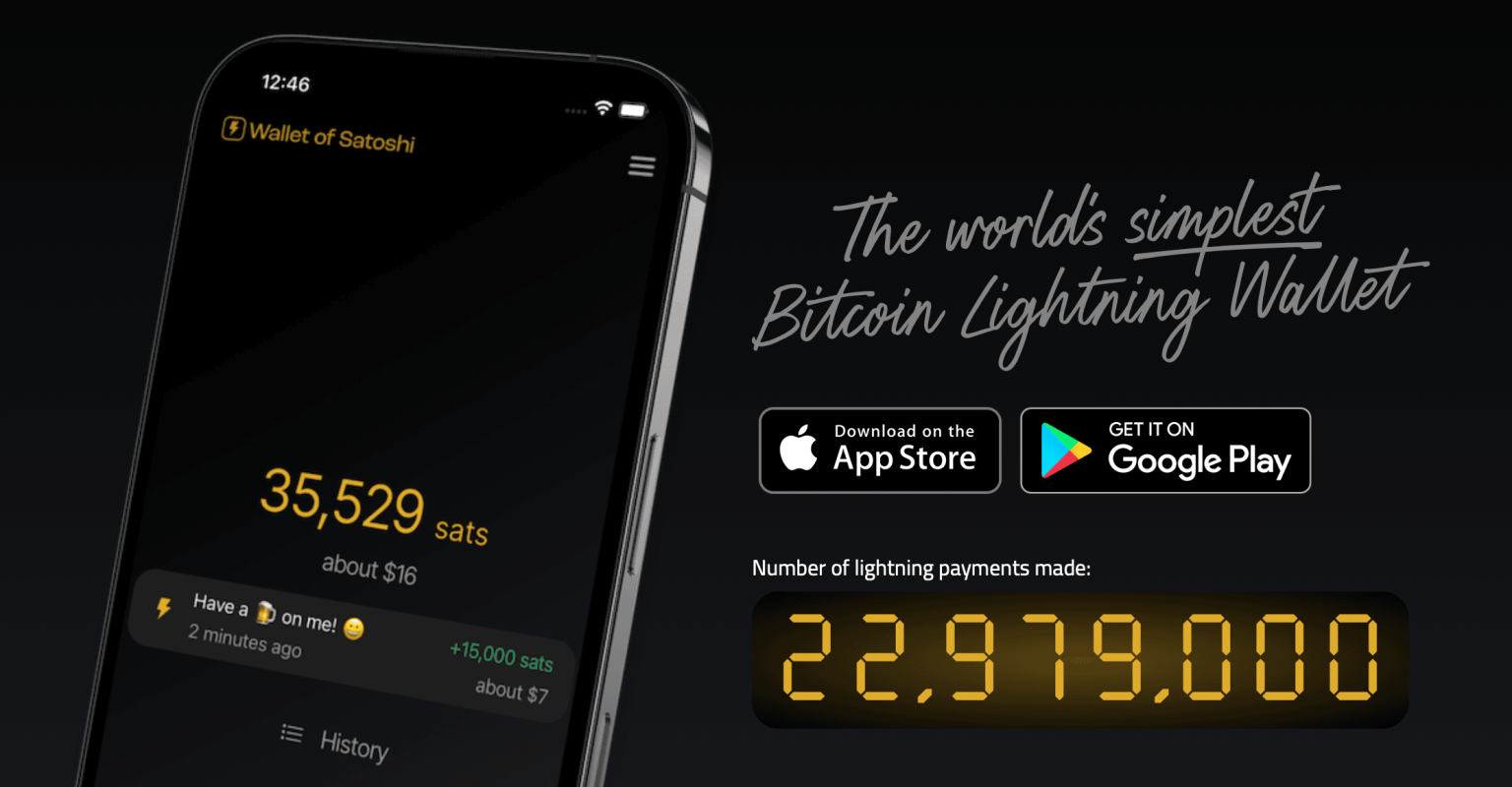 Wallet of Satoshi : Le portefeuille Bitcoin Lightning Network qui simplifie les paiements en BTC