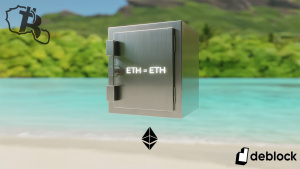 Les coffres d'épargne ETH débarque chez Deblock
