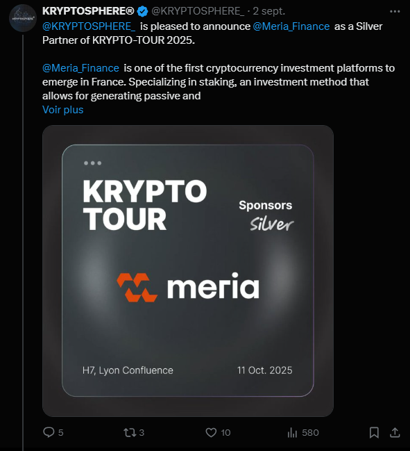 KRYPTO TOUR Lyon Web3 crypto 11 octobre