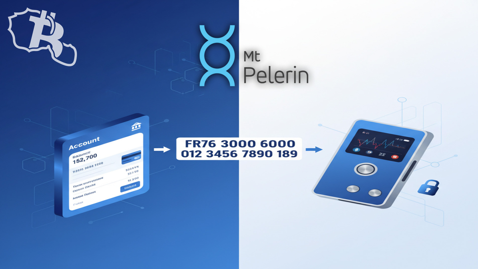 Grande nouveauté chez Mt Pelerin : l'IBAN personnel crypto