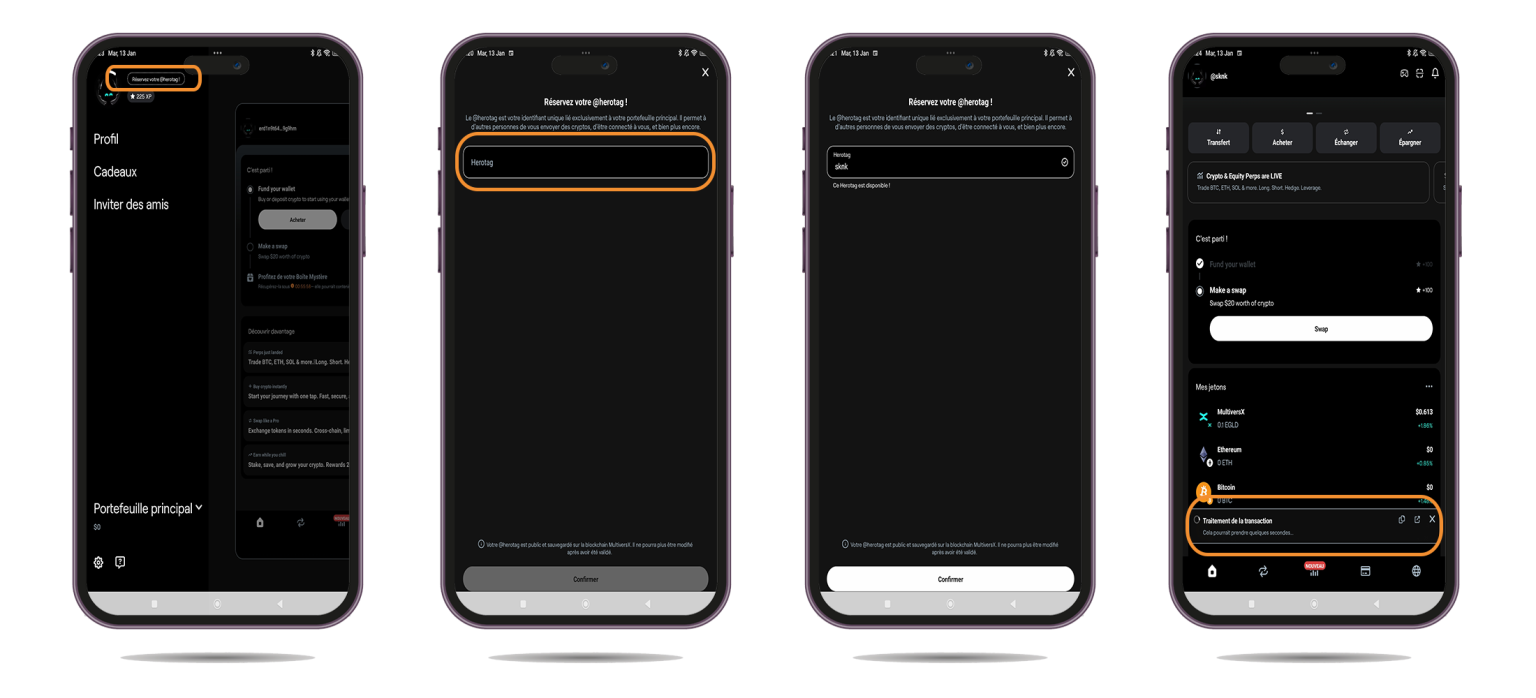 Créer son Herotag sur xPortal.
