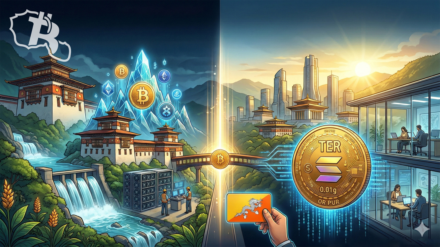 Bhoutan et Bitcoin : retour sur l'adoption massive d'un tout petit pays