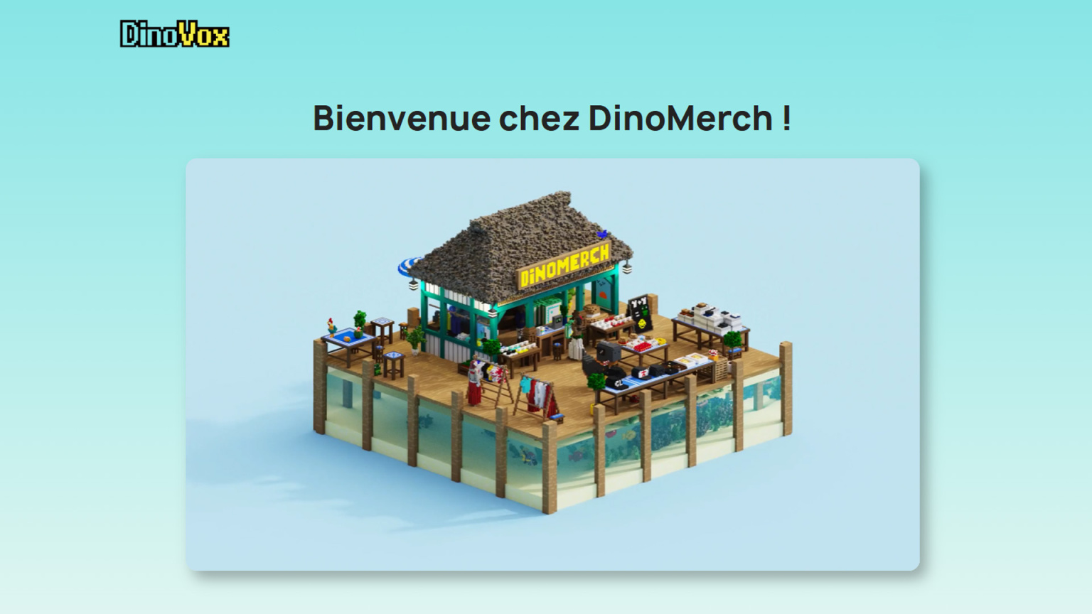 DinoVox dévoile sa boutique officielle le 1er avril !