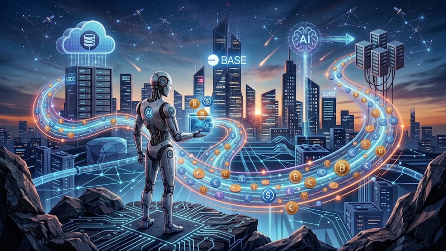 Et si la plus grand révolution de la cryptomonnaie n'était pas la spéculation financière, mais les robots ?